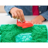 Spin Master Kinetic Sand - Set Sandbox con Arenero, 454 g de Arena Mágica Verde y 4 Accesorios - Kit Manualidades Niños - Juguetes Niños 3 Años +, Juego de arena Kinetic Sand - Set Sandbox con Arenero, 454 g de Arena Mágica Verde y 4 Accesorios - Kit Manualidades Niños - Juguetes Niños 3 Años +, Arena kinética infantil, 3 año(s), No tóxico, Verde