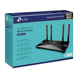 TP-Link Archer AX10 router inalámbrico Gigabit Ethernet Doble banda (2,4 GHz / 5 GHz) Negro negro, Wi-Fi 6 (802.11ax), Doble banda (2,4 GHz / 5 GHz), Ethernet, Negro, Router de sobremesa