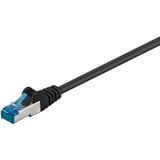 goobay Cable de parche RJ-45 Cat 6.a S/FTP (PIMF) negro