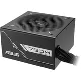 ASUS Prime -750B-BLACK unidad de fuente de alimentación 750 W 20+4 pin ATX ATX Negro, Fuente de alimentación de PC negro, 750 W, 100 - 240 V, Activo, 120 W, 750 W, 120 W