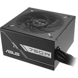 ASUS Prime -750B-BLACK unidad de fuente de alimentación 750 W 20+4 pin ATX ATX Negro, Fuente de alimentación de PC negro, 750 W, 100 - 240 V, Activo, 120 W, 750 W, 120 W