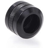 Alphacool Eiszapfen PRO 13mm HardTube Fitting G1/4 - Deep Black, Conexión negro