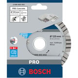 Bosch 2 608 602 652 125mm 1pieza(s) hoja de sierra circular Concreto, 12,5 cm, 2,22 cm, 2,2 mm, 1 pieza(s)