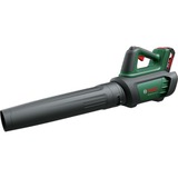 Bosch AdvancedLeafBlower 36V-750 (1x2.0Ah), Soplador de hojas verde/Negro, Soplador manual, 100 kmh, 200 kmh, Batería, 1,5 m/s², 254 mm
