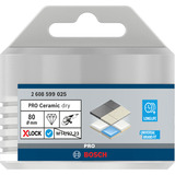 Bosch X-LOCK Cortador de ranuras en T, Taladro Cortador de ranuras en T, Diamond, Cerámico, 8 cm, 3,5 cm
