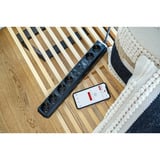 Brennenstuhl Connect Eco-Line regleta WiFi de 6 tomas negro