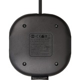 Brennenstuhl Estación de carga con superficie textil, Regleta antracita/Negro