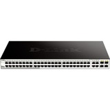D-Link DGS-1210-52 Gestionado L2 Gigabit Ethernet (10/100/1000) 1U Negro, Interruptor/Conmutador Gestionado, L2, Gigabit Ethernet (10/100/1000), Bidireccional completo (Full duplex), Montaje en rack, 1U