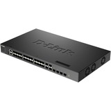 D-Link DXS-3410-32SY switch Gestionado L3 Negro, Interruptor/Conmutador Gestionado, L3, Bidireccional completo (Full duplex), Montaje en rack