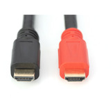 Digitus Cable de conexión HDMI High Speed con Ethernet y amplificador de señal negro
