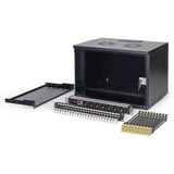 Digitus Set de red SOHO Pro 19" 540x400 mm (AnxP), Armario IT negro