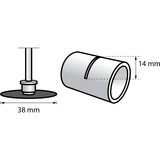 Dremel MAX EZ SpeedClic disco de corte para metal Premium (SC456DM), Hoja 