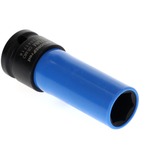 GEDORE Punta de destornillador resistente roja 1/2", SW 17mm, Llave de tubo azul