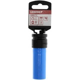 GEDORE Punta de destornillador resistente roja 1/2", SW 17mm, Llave de tubo azul