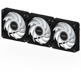 GIGABYTE AORUS EZ CHAIN FAN 120 (3-Pack) Placa base Ventilador 12 cm Negro 3 pieza(s) negro, Ventilador, 12 cm, Negro