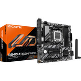 GIGABYTE B840M DS3H WIFI6, Placa base negro/Gris