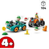 LEGO Carrera de Super Mario Luigi y Bowser Jr., Juegos de construcción 