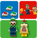 LEGO Carrera de Super Mario Luigi y Bowser Jr., Juegos de construcción 