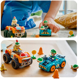 LEGO Carrera de Super Mario Luigi y Bowser Jr., Juegos de construcción 
