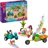 LEGO Friends Mascotas Surferas y Aventura sobre Ruedas, Juegos de construcción Juego de construcción, 6 año(s), Plástico, 113 pieza(s), 144 g