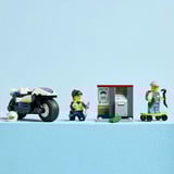 LEGO Persecución en Moto de Policía, Juegos de construcción Juego de construcción, 4 año(s), Plástico, 65 pieza(s), 158 g