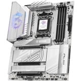 MSI MPG X870E EDGE TI WIFI placa base AMD X870E Zócalo AM5 ATX plateado, AMD, Zócalo AM5, AMD Ryzen 7000 Series, AMD Ryzen 8000 Series, AMD Ryzen 9000 Series, Zócalo AM5, 256 GB, DDR5-SDRAM