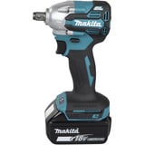 Makita Atornillador de impacto a batería DTW210RFJ, 18 Voltios, Tornillo de percusión azul/Negro