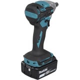 Makita Atornillador de impacto a batería DTW210RFJ, 18 Voltios, Tornillo de percusión azul/Negro