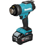 Makita Soplador de aire caliente a batería HG001GZ01 XGT, 40 Voltios, Decapador por aire caliente azul/Negro