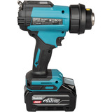 Makita Soplador de aire caliente a batería HG001GZ01 XGT, 40 Voltios, Decapador por aire caliente azul/Negro