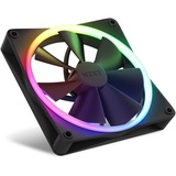 NZXT F140 RGB TWIN Carcasa del ordenador, Procesador Ventilador 14 cm Negro 2 pieza(s) negro, Ventilador, 14 cm, 500 RPM, 1800 RPM, 32,5 dB, 24,85 cfm