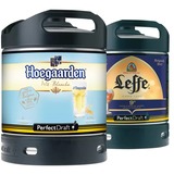 Philips PerfectDraft Dispensador de cerveza de barril doméstico serie 7000, Tirador de cerveza negro/Plateado, 6 L, Dispensador de cerveza de barril, Hoegaarden, Leffe, 1,5 bar, Plástico, 1,1 m