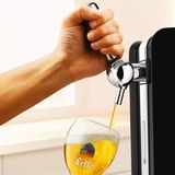 Philips PerfectDraft Dispensador de cerveza de barril doméstico serie 7000, Tirador de cerveza negro/Plateado, 6 L, Dispensador de cerveza de barril, Hoegaarden, Leffe, 1,5 bar, Plástico, 1,1 m