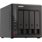 QNAP TS-453E NAS Torre Intel® Celeron® J6412 8 GB 0 TB QNAP QTS Negro negro, NAS, Torre, Intel® Celeron®, J6412, 8 GB, 0 TB