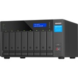 QNAP TVS-h874X NAS Torre Intel® Core™ i9 64 GB DDR4 0 TB QuTS hero Negro NAS, Torre, Intel® Core™ i9, 64 GB, DDR4, 0 TB