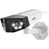 Reolink Duo Series P730 Bala (forma) Cámara de seguridad IP Exterior 4608 x 1728 Pixeles Pared, Cámara de vigilancia blanco/Negro, Cámara de seguridad IP, Exterior, Alámbrico, Google Assistant, 560 lm, 6500 K