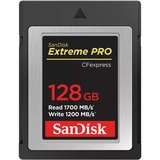 SanDisk SDCFE-128G-GN4NN memoria flash 128 GB CFexpress, Tarjeta de memoria 128 GB, CFexpress, 1700 MB/s, 1200 MB/s, Negro