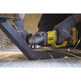 Stanley Amoladora angular inalámbrica, 18 Voltios negro/Amarillo
