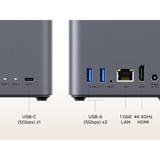 UGREEN Paquete DH2300 con 2x Toshiba N300 4 TB (MN10ADA400ES), NAS negro