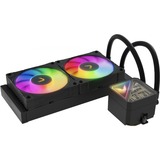 Valkyrie V240 Lite ARGB, Refrigeración por agua negro