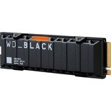 WD Black SN850X NVMe SSD 1 TB, Unidad de estado sólido negro