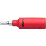 Wiha Juego de llaves de carraca aisladas, 1/4", Llave de tubo rojo/Amarillo