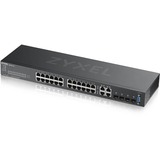 Zyxel GS2220-28-EU0101F switch Gestionado L2 Gigabit Ethernet (10/100/1000) Negro, Interruptor/Conmutador Gestionado, L2, Gigabit Ethernet (10/100/1000), Montaje en rack