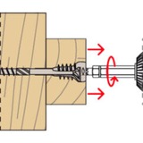 fischer Herramienta de inserción + punta, para tornillo de ajuste FAFS, Bit 