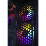 ALTERNATE AGP-BASIC-AMD-001, Gaming-PC negro/Transparente