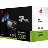 ASUS ROG Astral - -LC-RTX5090-32G-GAMING NVIDIA GeForce RTX 5090 32 GB GDDR7, Tarjeta gráfica GeForce RTX 5090, 32 GB, GDDR7, 512 bit, 7680 x 4320 Pixeles, PCI Express 5.0