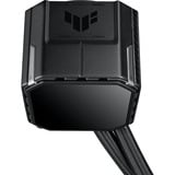ASUS TUF Gaming LC III 360 ARGB LCD Procesador Sistema de refrigeración líquida todo en uno 12 cm Negro 1 pieza(s), Refrigeración por agua negro, Sistema de refrigeración líquida todo en uno, 12 cm, Negro
