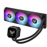 ASUS TUF Gaming LC III 360 ARGB LCD Procesador Sistema de refrigeración líquida todo en uno 12 cm Negro 1 pieza(s), Refrigeración por agua negro, Sistema de refrigeración líquida todo en uno, 12 cm, Negro