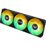 ASUS TUF Gaming LC III 360 ARGB LCD Procesador Sistema de refrigeración líquida todo en uno 12 cm Negro 1 pieza(s), Refrigeración por agua negro, Sistema de refrigeración líquida todo en uno, 12 cm, Negro