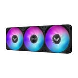 ASUS TUF Gaming LC III 360 ARGB LCD Procesador Sistema de refrigeración líquida todo en uno 12 cm Negro 1 pieza(s), Refrigeración por agua negro, Sistema de refrigeración líquida todo en uno, 12 cm, Negro